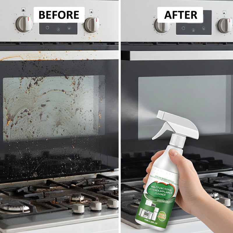 2026NEW🍋 Natural Enzyme Kitchen Cleaner – Chemical-Free Powerful Degreaser, Citrus-Scented Multi-Surface Spray for Grease, Grime & Odor Removal
