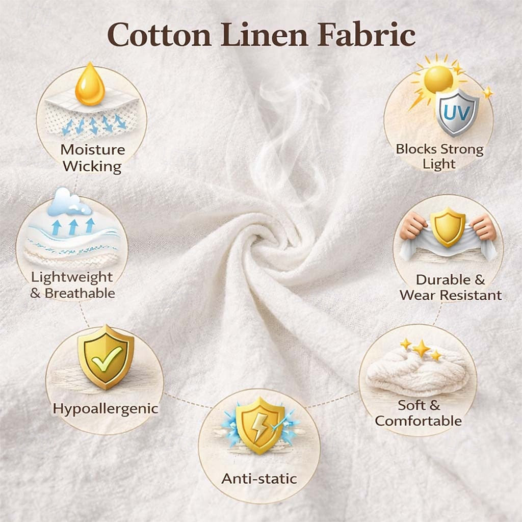⏳Limited-time 30% off⏰Men's Loose Fit Casual Linen Pants – Relaxed Fit & Lightweight – Breathable Everyday Comfort ✨